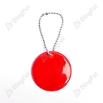 Reflective Keychain - Hi Vis Soft CE EN13356 Promotional Reflective Keychain